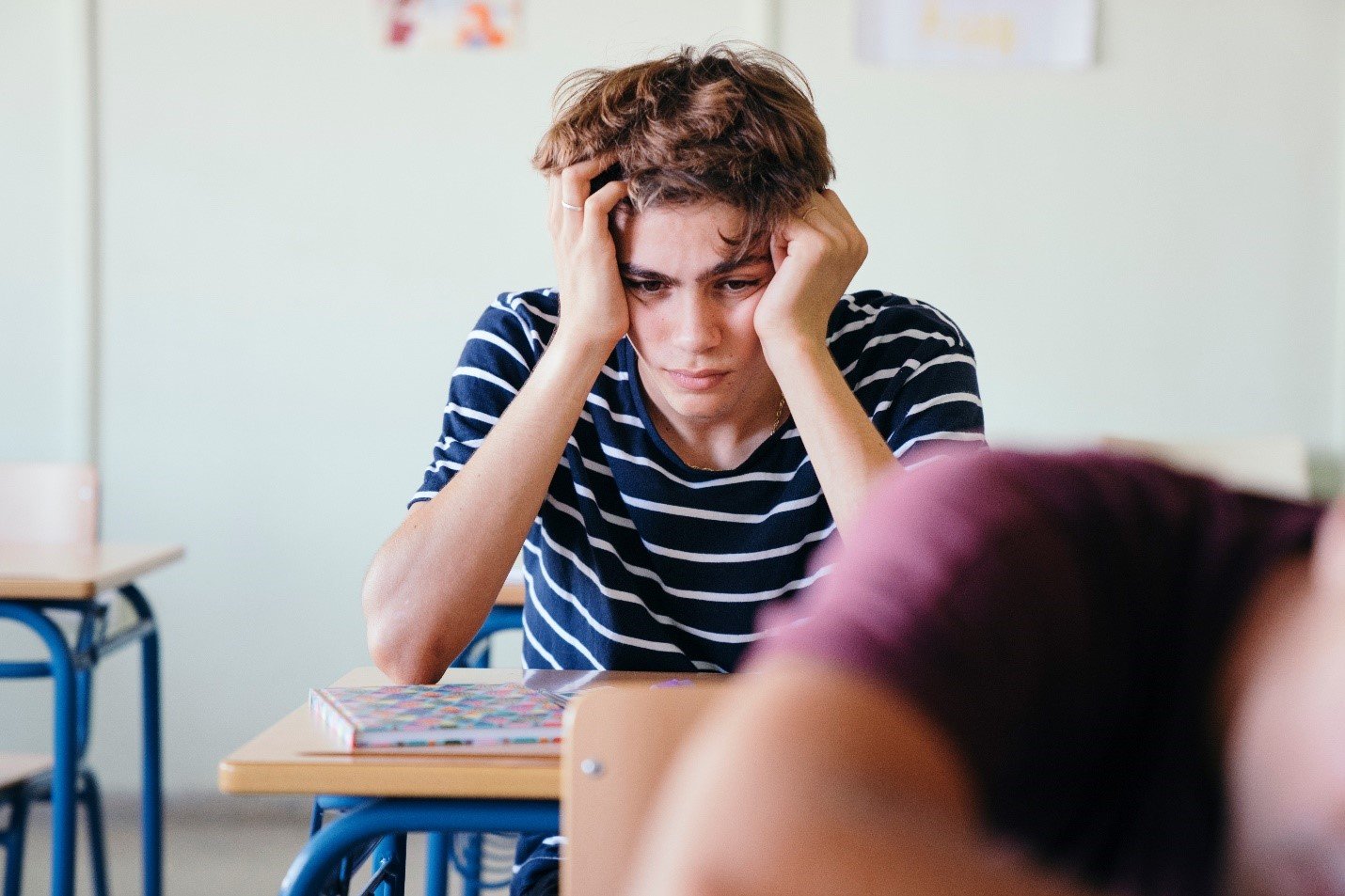 A mentally depressed student