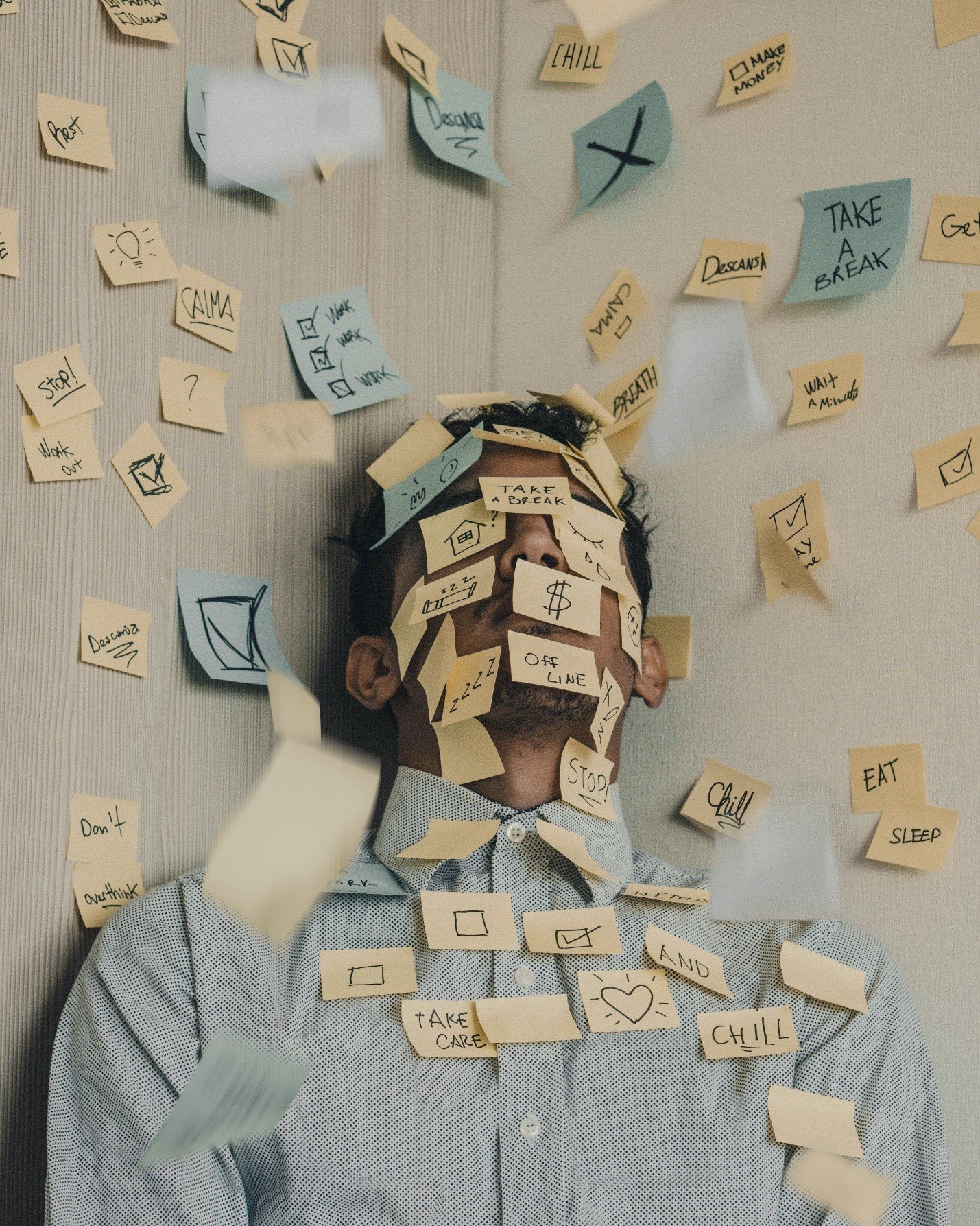 An Overwhelmed working father 